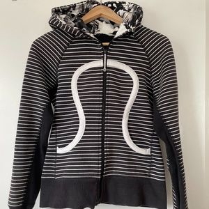 Lululemon Stripe Scuba Hoodie